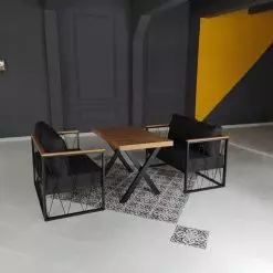 Cafe Metal Sedir Modelleri 019