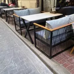 Cafe Metal Sedirleri 042