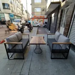 Cafe Metal Sedirleri 046