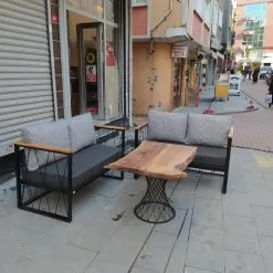 Cafe Metal Sedirleri 048